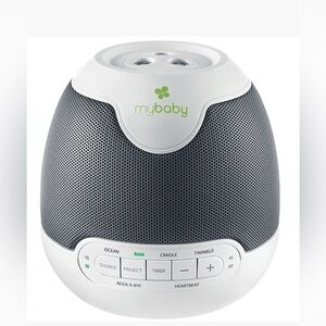 My Baby Lullaby Sound Spa Sound Machine and White Noise Machine projections